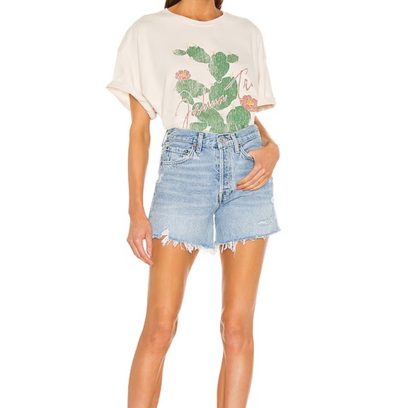 Agolde Pants - AGOLDE Parker Long Short in Swapmeet